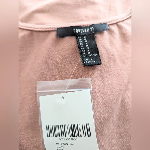 Tank Dress / Dusky Pink / Button Down / Size Medium - Picture 4 of 4